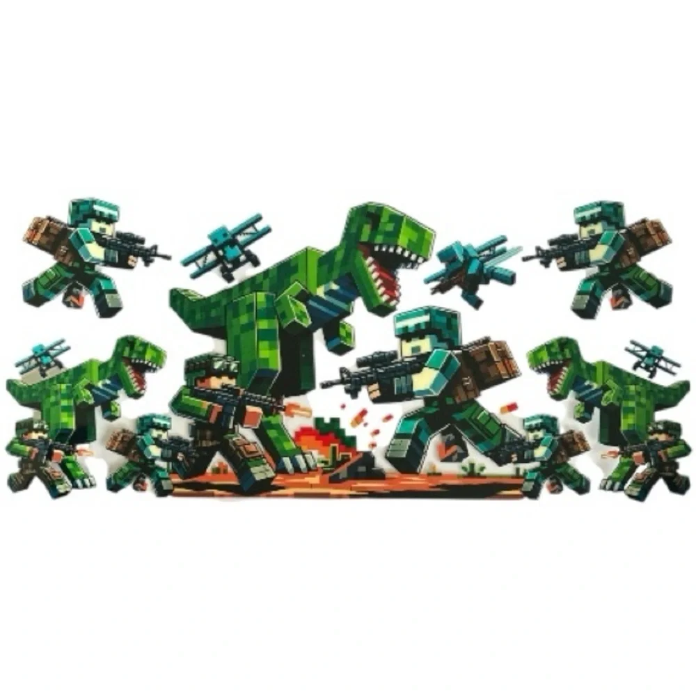 Minecraft Dino Cup Decal 184